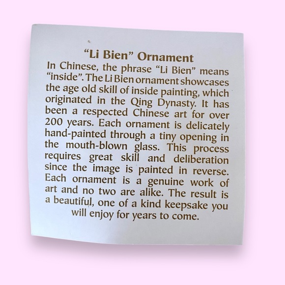 Le Bien Glass Reverse Painted Finial Christmas Ornament Snowmen 5” - Picture 11 of 13